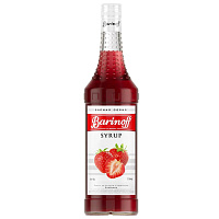 Сироп BARINOFF "Клубника", 1 л, стеклянная бутылка, 717