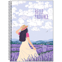 Скетчбук 80л., А5 BG "Belle province", на гребне, матовая ламинация, выб. лак, 120г/м2 фото Скетчбук 80л., А5 BG "Belle province", на гребне, матовая ламинация, выб. лак, 120г/м2