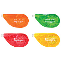 Корректирующая лента BRAUBERG FRESH ZONE, 5 мм х 8 м, корпус ассорти, блистер, дисплей, 229063 фото Корректирующая лента BRAUBERG FRESH ZONE, 5 мм х 8 м, корпус ассорти, блистер, дисплей, 229063