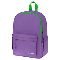 Рюкзак Berlingo "Regular purple", 40*27*16см, 1 отделение, 3 кармана, уплотненная спинка фото Рюкзак Berlingo "Regular purple", 40*27*16см, 1 отделение, 3 кармана, уплотненная спинка