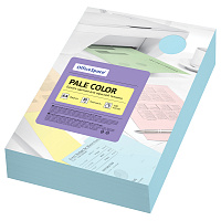 Бумага цветная OfficeSpace "Pale Color", А4, 80г/м2, 500л., (голубой) фото Бумага цветная OfficeSpace "Pale Color", А4, 80г/м2, 500л., (голубой)