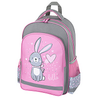 Рюкзак ПИФАГОР SCHOOL, 1 отделение, 3 кармана, "Adorable bunny", 38x28х14 см, 270654 фото Рюкзак ПИФАГОР SCHOOL, 1 отделение, 3 кармана, "Adorable bunny", 38x28х14 см, 270654