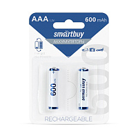 Аккумулятор Smartbuy AAA (HR03) 600mAh 2BL фото Аккумулятор Smartbuy AAA (HR03) 600mAh 2BL