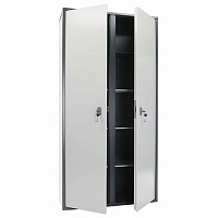 Шкаф металлический для документов AIKO "SL-185/2" ГРАФИТ, 1800х920х340 мм, 85 кг, S10799182002 фото Шкаф металлический для документов AIKO "SL-185/2" ГРАФИТ, 1800х920х340 мм, 85 кг, S10799182002