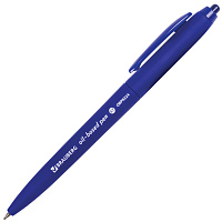 Ручка шариковая масляная автоматическая BRAUBERG "Sky Blue", СИНЯЯ, soft-touch, узел 0,7 мм, линия письма 0,35 мм, 142946 фото Ручка шариковая масляная автоматическая BRAUBERG "Sky Blue", СИНЯЯ, soft-touch, узел 0,7 мм, линия письма 0,35 мм, 142946