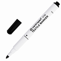 Маркер для ткани ЧЕРНЫЙ CENTROPEN "Textile Marker", круглый наконечник, 1,8 мм, 2739, 5 2739 9212 фото Маркер для ткани ЧЕРНЫЙ CENTROPEN "Textile Marker", круглый наконечник, 1,8 мм, 2739, 5 2739 9212