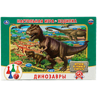 Игра настольная Умка "Ходилка. Динозавры фото Игра настольная Умка "Ходилка. Динозавры