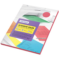 Бумага цветная OfficeSpace "Intensive Color", А4, 80г/м2, 100л., (красный) фото Бумага цветная OfficeSpace "Intensive Color", А4, 80г/м2, 100л., (красный)