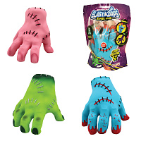 Фигурка-тянучка антистресс "Зомби рука", высота 13 см, ассорти 3 вида, Elastikorps