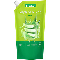 Мыло жидкое OfficeClean "Алоэ", дой-пак, 500мл фото Мыло жидкое OfficeClean "Алоэ", дой-пак, 500мл
