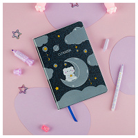 Записная книжка А5 80л., ЛАЙТ, кожзам, MESHU "Cutestar", съемная пластиковая обложка с дизайном, пантон, белила, блок в линию фото Записная книжка А5 80л., ЛАЙТ, кожзам, MESHU "Cutestar", съемная пластиковая обложка с дизайном, пантон, белила, блок в линию