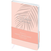 Ежедневник недатированный, А5, 136л., кожзам, Greenwich Line "Vision. Trendy rose", тон. блок, срез фольга