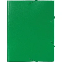Папка на резинках Attache А4 30 мм пластиковая до 200 листов зеленая (толщина обложки 0.6 мм)