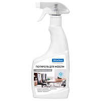 Полироль для мебели OfficeClean, спрей, 500мл фото Полироль для мебели OfficeClean, спрей, 500мл