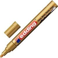 Маркер промышленный лаковый Edding E-750/53 золотистый 2-4 мм фото Маркер промышленный лаковый Edding E-750/53 золотистый 2-4 мм