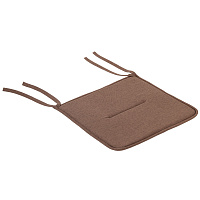 Подушка на стул плоская "РОГОЖКА" 37x37 см, полиэстер, коричневая, PRIMILA (ПРИМИЛА) STANDARD, 700509 фото Подушка на стул плоская "РОГОЖКА" 37x37 см, полиэстер, коричневая, PRIMILA (ПРИМИЛА) STANDARD, 700509