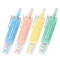 Корректирующая лента BRAUBERG PASTEL 360, 5 мм х 6 м, ассорти, автоматическая, блистер, 272662 фото Корректирующая лента BRAUBERG PASTEL 360, 5 мм х 6 м, ассорти, автоматическая, блистер, 272662