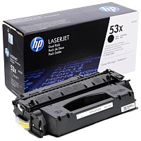 Картридж лазерный HP 53X Q7553X черный оригинальный повышенной емкости фото Картридж лазерный HP 53X Q7553X черный оригинальный повышенной емкости