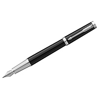Ручка перьевая Parker "Ingenuity Black CT" 0,8мм, подарочная упаковка фото Ручка перьевая Parker "Ingenuity Black CT" 0,8мм, подарочная упаковка