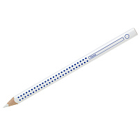 Карандаш Faber-Castell "Jumbo Grip", белый, трехгран., утолщен., заточен. фото Карандаш Faber-Castell "Jumbo Grip", белый, трехгран., утолщен., заточен.