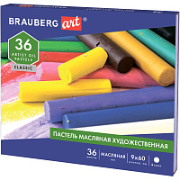 Пастель масляная художественная BRAUBERG ART CLASSIC, 36 цветов, круглое сечение, 181449 фото Пастель масляная художественная BRAUBERG ART CLASSIC, 36 цветов, круглое сечение, 181449