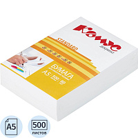 Бумага офисная Комус Документ Standard (А5, марка C, 80 г/кв.м, 500 листов) фото Бумага офисная Комус Документ Standard (А5, марка C, 80 г/кв.м, 500 листов)