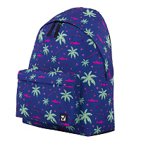 Рюкзак BRAUBERG СИТИ-ФОРМАТ универсальный, "Palm trees", разноцветный, 41х32х14 см, 228864 фото Рюкзак BRAUBERG СИТИ-ФОРМАТ универсальный, "Palm trees", разноцветный, 41х32х14 см, 228864