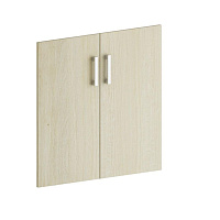 Дверь Сатурн-Д ясень (794x16x764 мм, 2 штуки в комлекте)