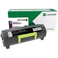 Картридж лазерный Lexmark 50F5U0E черный оригинальный фото Картридж лазерный Lexmark 50F5U0E черный оригинальный