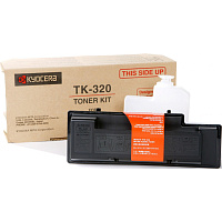 Тонер-картридж Kyocera TK-320 черный оригинальный фото Тонер-картридж Kyocera TK-320 черный оригинальный