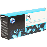 Картридж струйный HP 727 F9J76A голубой оригинальный повышенной емкости фото Картридж струйный HP 727 F9J76A голубой оригинальный повышенной емкости