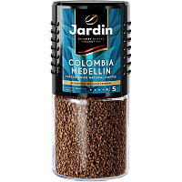 Кофе растворимый сублимированный Jardin Colombia Medellin 95 г (стеклянная банка) фото Кофе растворимый сублимированный Jardin Colombia Medellin 95 г (стеклянная банка)