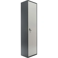 Шкаф металлический (архивный) для документов Aiko SL-185 (серый, 460x340x1800 мм)