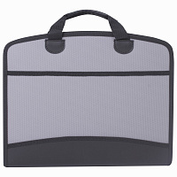 Папка-портфель пластиковая BRAUBERG А4+ (375х305х60 мм), 4 отделения, 2 кармана, серая, 228685 фото Папка-портфель пластиковая BRAUBERG А4+ (375х305х60 мм), 4 отделения, 2 кармана, серая, 228685