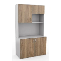 Мини-кухня Ринг КМ 214 ( темный дуб шамони/серый)