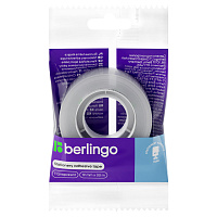 Клейкая лента 19мм*33м, Berlingo, прозрачная, в пакете, с ШК фото Клейкая лента 19мм*33м, Berlingo, прозрачная, в пакете, с ШК