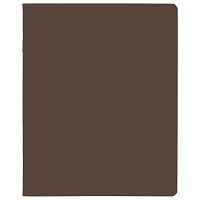 Тетрадь А5 48 л., HATBER, скоба, клетка, Soft-touch ламинация, SoloMatte "Шоколадный мусс", 092730, 48Т5лВ1