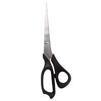 Ножницы STAFF Basic 210 мм, чёрные, ПВХ чехол с европодвесом, 235460 фото Ножницы STAFF Basic 210 мм, чёрные, ПВХ чехол с европодвесом, 235460