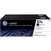Картридж лазерный HP 83A CF283AF черный оригинальный (двойная упаковка) фото Картридж лазерный HP 83A CF283AF черный оригинальный (двойная упаковка)