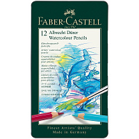 Карандаши цветные акварельные Faber-Castell Albrecht Durer шестигранные 12 цветов фото Карандаши цветные акварельные Faber-Castell Albrecht Durer шестигранные 12 цветов