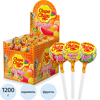 Карамель Chupa Chups Экзотик Тропик (100 штук в упаковке) фото Карамель Chupa Chups Экзотик Тропик (100 штук в упаковке)