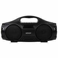 Колонка портативная SONNEN B332, 16 Вт, Bluetooth, FM-тюнер, microSD, MP3-плеер, черная, 513480 фото Колонка портативная SONNEN B332, 16 Вт, Bluetooth, FM-тюнер, microSD, MP3-плеер, черная, 513480