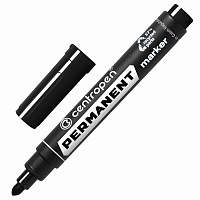 Маркер перманентный CENTROPEN 8566, ЧЕРНЫЙ, круглый наконечник, 2,5 мм, 5 8566 0112 фото Маркер перманентный CENTROPEN 8566, ЧЕРНЫЙ, круглый наконечник, 2,5 мм, 5 8566 0112