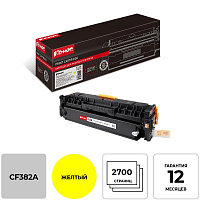 Картридж лазерный Комус 312A CF382A для HP желтый совместимый фото Картридж лазерный Комус 312A CF382A для HP желтый совместимый