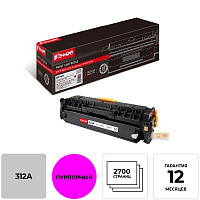 Картридж лазерный Комус 312A CF383A для HP пурпурный совместимый фото Картридж лазерный Комус 312A CF383A для HP пурпурный совместимый