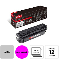Картридж лазерный Комус 410A CF413A для HP пурпурный совместимый фото Картридж лазерный Комус 410A CF413A для HP пурпурный совместимый