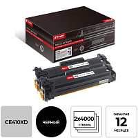 Картридж лазерный Комус 305X CE410XD для HP черный совместимый повышенной емкости (двойная упаковка) фото Картридж лазерный Комус 305X CE410XD для HP черный совместимый повышенной емкости (двойная упаковка)