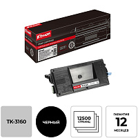 Картридж лазерный Комус TK-3160 1T02T90NL1 для Kyocera черный совместимый фото Картридж лазерный Комус TK-3160 1T02T90NL1 для Kyocera черный совместимый