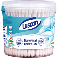 Палочки ватные Luscan 200 штук фото Палочки ватные Luscan 200 штук