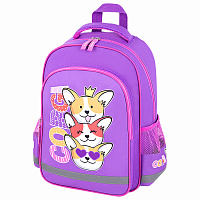 Рюкзак ПИФАГОР SCHOOL, 1 отделение, 3 кармана, "Corgi queen", 38x28х14 см, 272085 фото Рюкзак ПИФАГОР SCHOOL, 1 отделение, 3 кармана, "Corgi queen", 38x28х14 см, 272085